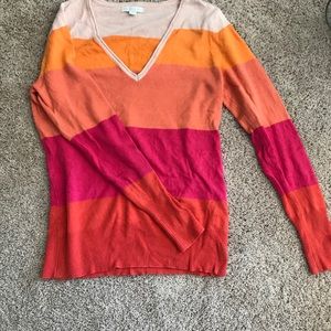 Multi colored sweater from New York and company
